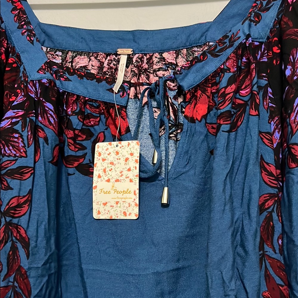 NWT Free People Floral  Top - Picture 4 of 8